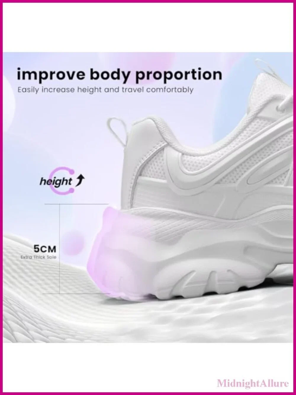 Women's Running Shoes Non Slip Walking Fashion Athletic Chunky Sneakers Work